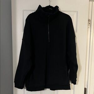 lululemon Thick Fleece Half Zip, Black, XL/XXL